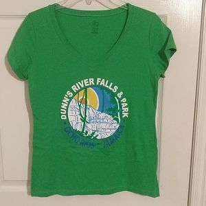 Never Worn Vibrant Green Destination Shirt